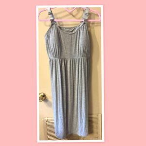 Women’s Gray Adjustable Strap Dress ~ Size 2X